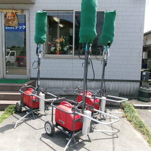 福岡県【携帯ライトボーイ 400Wなので明るいです】完璧に整備仕上げ済み。バルーンライト 新ダイワインバータ仕様 iEG900M 投光器 4942の画像2