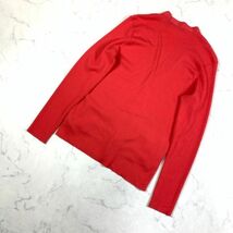 LA1295 ラルフローレン 長袖カーディガン ウール Ralph Lauren レッド オレンジ 赤 L_画像6