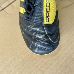 森本貴幸 ? サイン入り 26.5cm adidas アディダス サッカー用 サッカー シューズ スパイクシューズ スパイク プレデター predatorの画像3