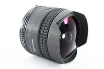 Nikon 16mm F/2.8 D Fisheye Nikkor フィッシュアイ レンズ ケース付 #2118381A_画像3