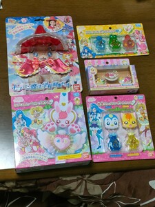  Precure goods 5 piece set mo full n& healing bottle & Element bottle etc. 