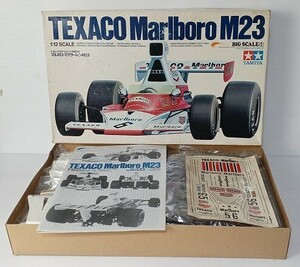 激レア　TAMIYA タミヤ 1/12 1969～1977 初期モデル　BS1216-2800　 TEXACO M23 マルボロ マクラーレン プラモデル 　入手困難希少品