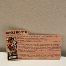 ジーアイジョー giジョー GI JOE フィギュア ハズブロ HASBRO パッケージ無し【JUNGLE TROOPER】破損品_画像8