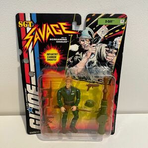 ジーアイジョー GIJOE SGT SAVAGE フィギュア HASBRO ハズブロ【D-DAY】の画像1