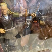 ロードオブザリング THE LORD OF THE RINGS フィギュア トイビズ TOY BIZ 【BLACK GATE OF MORDOR GIFT PACK】レゴラス サウロン _画像2