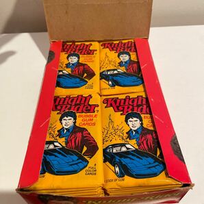 ナイトライダー KNIGHT RIDER BUBBLE GUM CARDS カード 36パック の画像6