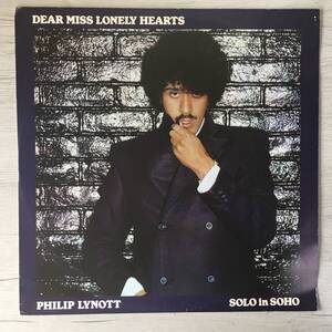 PHILIP LYNOTT DEAR MISS LONEY HEARTS　UK盤