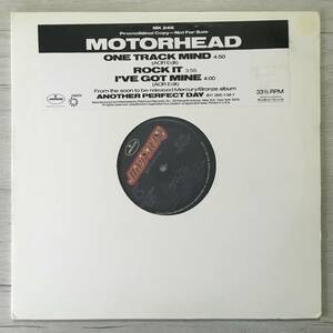 US PROMO MOTORHEAD ONE TRACK MIND 