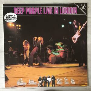 PROMO DEEP PURPLE LIVE IN LONDON AUSTRALIA オーストラリア盤