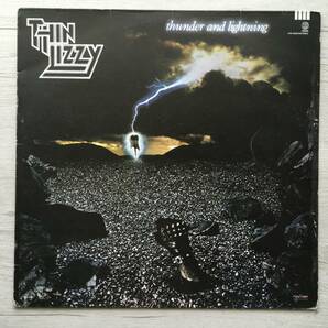 MEXICO THIN LIZZY THUNDER AND LIGHTNING メキシコ盤の画像1