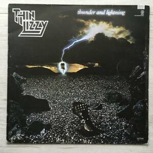 MEXICO THIN LIZZY THUNDER AND LIGHTNING　メキシコ盤