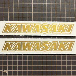 Kawasaki カワサキ　カッティングステッカー　2枚セット