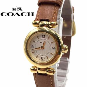 ●超美品●超高級●COACH●コーチ●ブランド●ブラウン●腕時計●小物●レザー●W006●6.183.748●メンズ●レディース●お洒落●GA054の画像1