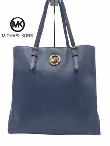 ●超美品●超高級●MICHAEL KORS●マイケルコース●ブランド●ブルー●トートバッグ●バッグ●メンズ●レディース●お洒落●GA067