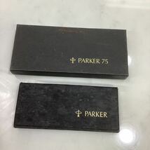 高級ペン　PARKER 75 ケース付き　ゴールド（Ｉ-145_画像3