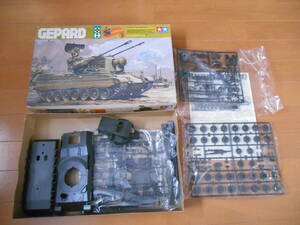  small deer Tamiya 1/35ge Pal to anti-aircraft tank lack of equipped. junk A