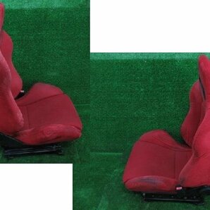 シビック GF-EK9 RECARO セミバケットシート ドライバーシート レカロ セミバケ タイプR 後期 400522の画像7