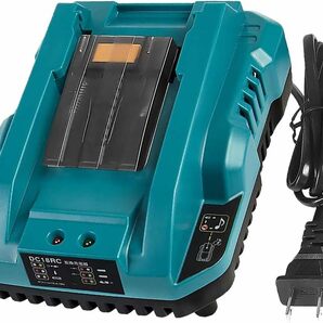 KPQ マキタ DC18RC 互換充電器 14.4V 18Vバッテリー充電器 MAKITA BL1430 BL1440 BL1450 BL1460 BL1815 BL1830 BL1840 など対応 PSE認証済の画像1