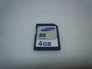 ◆GW特価セール◆SDHCカード SAMSUNG 4GB カードのみ