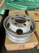 三菱純正 キャンター新車外しスチールホイール TOPY 17.5×6.00 6穴_画像1