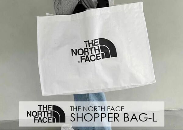 THE NORTH FACE トート、エコショッパーバッグ Lサイズ