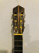 ◇ 中出六太郎 Nakade Rokutaro クラシックギター　1966年 楽器 弦楽器 ハードケース付 _画像3