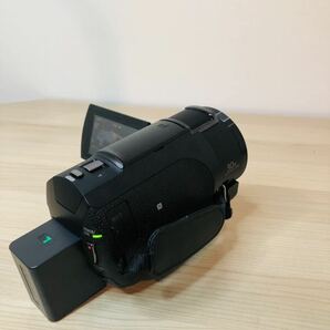 ♪ 美品 SONY ソニー HANDYCAM FDR-AX45 4K デジタルビデオカメラ 付属品あり 通電確認済みの画像4