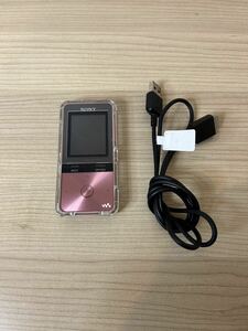 ◆【動作確認済】【美品】SONY ソニー WALKMAN ウォークマン NW-S315 ライトピンク ケース付 充電コード付