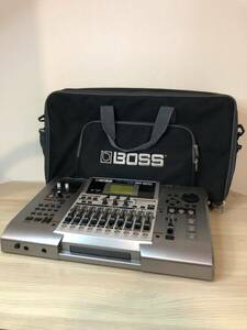 ◇ Boss ボス　BR-1200CD マルチトラックレコーダー MTR バック付き 通電確認済み コード欠品 