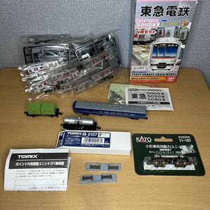 ☆TOMIX 鉄道模型 ポイントN用駆動ユニット(F) KATO 小形車両用電動ユニット BANDAI 東急電鉄 ミニモデル 5050系の画像1