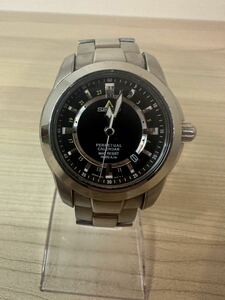 ◇ 【希少】SEIKO セイコー 8F56-00F0 パーペチュアル強化耐磁モデルAntimagnetic16000A/m GMT プロスペックス　