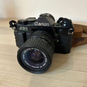 ☆Canon キャノン AE-1 PROGRAM レンズ CANON ZOOM LENS FD 35-70mm 1：3.5-4.5 フィルムカメラ 一眼レフの画像1