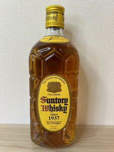 ○【未開封】SUNTORY WHISKY since 1937 700ml