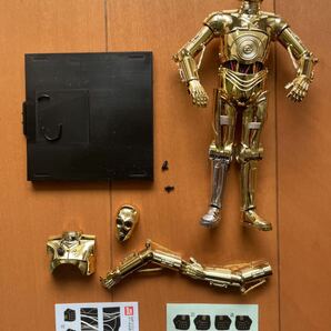 【中古・素組み済み】バンダイ・プラモデル / スターウォーズ『1/12 C-3PO 』  #STAR WARS【ジャンク扱い】の画像4