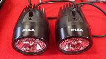 PIAA LP270 LEDフォグランプ　配光ドライビング　直径70ミリ　奥行き100ミリ リレーハーネス未使用　バイク　4輪にも_画像4