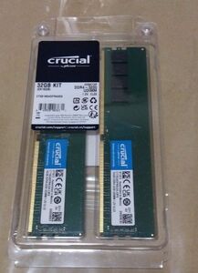 デスクトップ用 Crucial DDR4-3200 32GB KIT (16GBx2) CT2K16G4DFRA32A