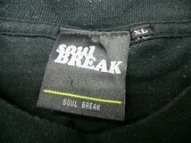 H01 美品★SOUL BREAK ソウルブレイク 半袖Tシャツ XL 大きいサイズ_画像4