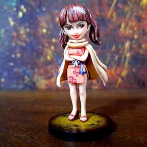 しのぶ　リペイント塗装済み完成品/ワンピース/ワールドコレクタブルフィギュア/ワーコレ/WCF/ ONEPIECE figure repaint