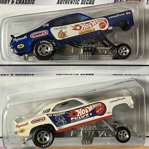 Hot Wheels ホットウィール Snake & Mongoose / DRAG STRIP DEMONS 2台セット