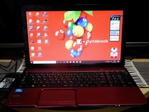 ■dynabook T552/36GR LED15.6型ワイド Windows 10 BD 4GB/640GB ジャンク扱い