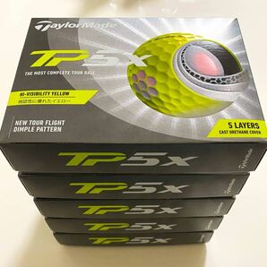 ★送料無料★新品★5ダース 60個★テーラーメイド TP5X 2021年モデル★イエロー★ゴルフボール★TaylorMade★の画像1