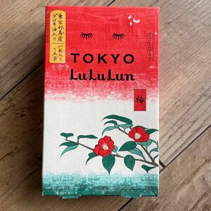 新品未開封 東京ルルルン フェイスマスク ルルルン東京C 5袋入り パック スキンケア 美容 シートマスク 椿