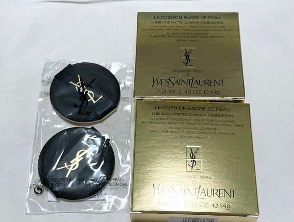 【新品 2個セット アンクルドポールクッションN 25 レフィル】イヴサンローラン YSL ファンデーション