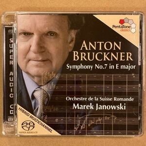 SACD ハイブリッド ヤノフスキ / ブルックナー : 交響曲 第7番 (ノヴァーク版)
