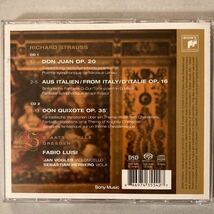 SACD ハイブリッド ルイージ / R・シュトラウス : 交響詩「ドン・ファン」、「イタリアから」、「ドン・キホーテ」　2CD_画像2
