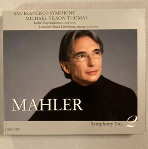 SACD ハイブリッド ティルソン=トーマス / マーラー : 交響曲 第2番「復活」　2CD