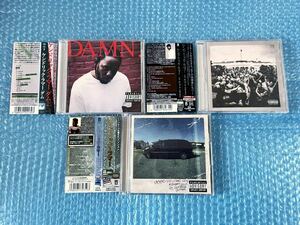 国内盤3枚！Kendrick Lamar [Good Kid, M.A.A.D. City,To Pimp a Butterfly,DAMN.] ケンドリックラマー