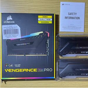 CORSAIR VENGEANCE RGB PRO DDR4 3200MHzメモリ(2x8GB) CORSAIR