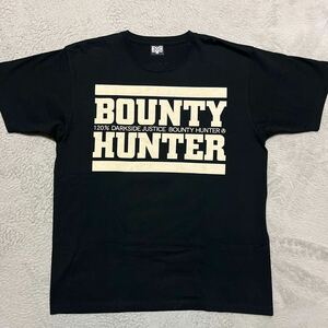 BOUNTY HUNTER 120% DARKSIDE JUSTICE tee tシャツ 黒　ブラック　L 