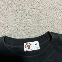 A BATHING APE BAPE KAWS tee tシャツ BABY MILO M 黒　ブラック　shark sta camo 迷彩　_画像6